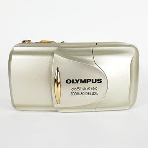 Vintage Olympus Stylus Epic Zoom 80 Deluxe 35mm Film Camera